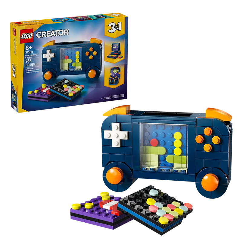 Retro Gaming Station - LEGO Creator 3-en-1 Blocs de Construction