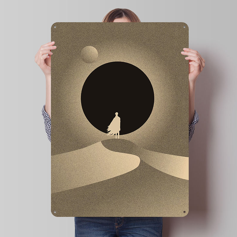 Retro Gaming Universe - Affiche imprimée The Universe of Dune,
