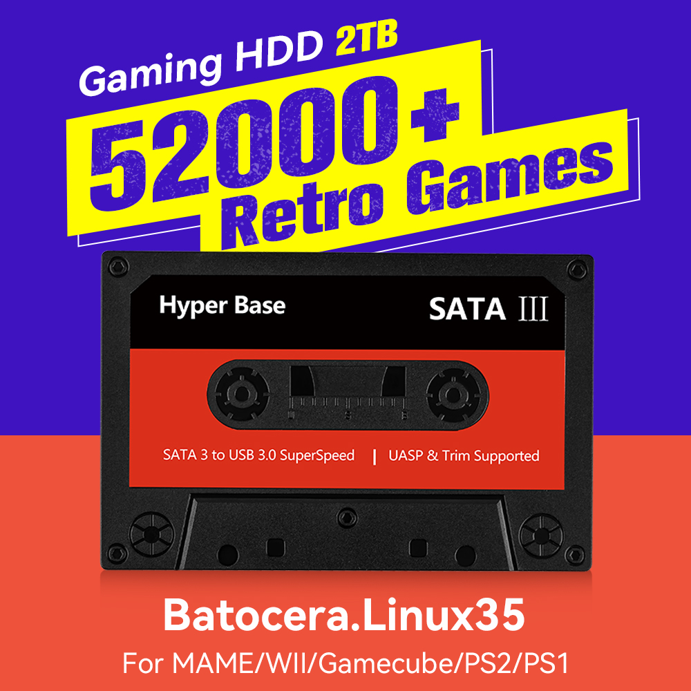 Retro Gaming Batocera - Console de jeux rétro Batocera 500