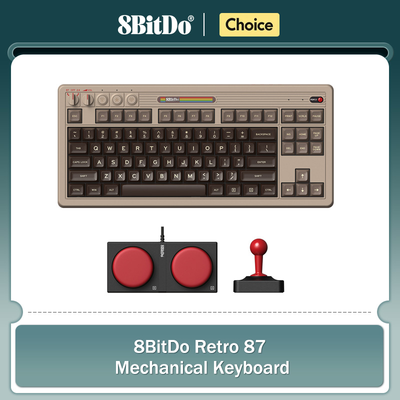 Retro Gaming Usb - Clavier mécanique rétro 8BitDo, clavier de