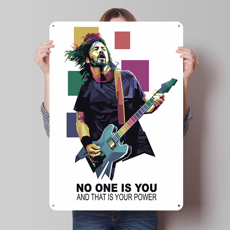 Retro Gaming Quotes - Affiches imprimées avec citations de rock