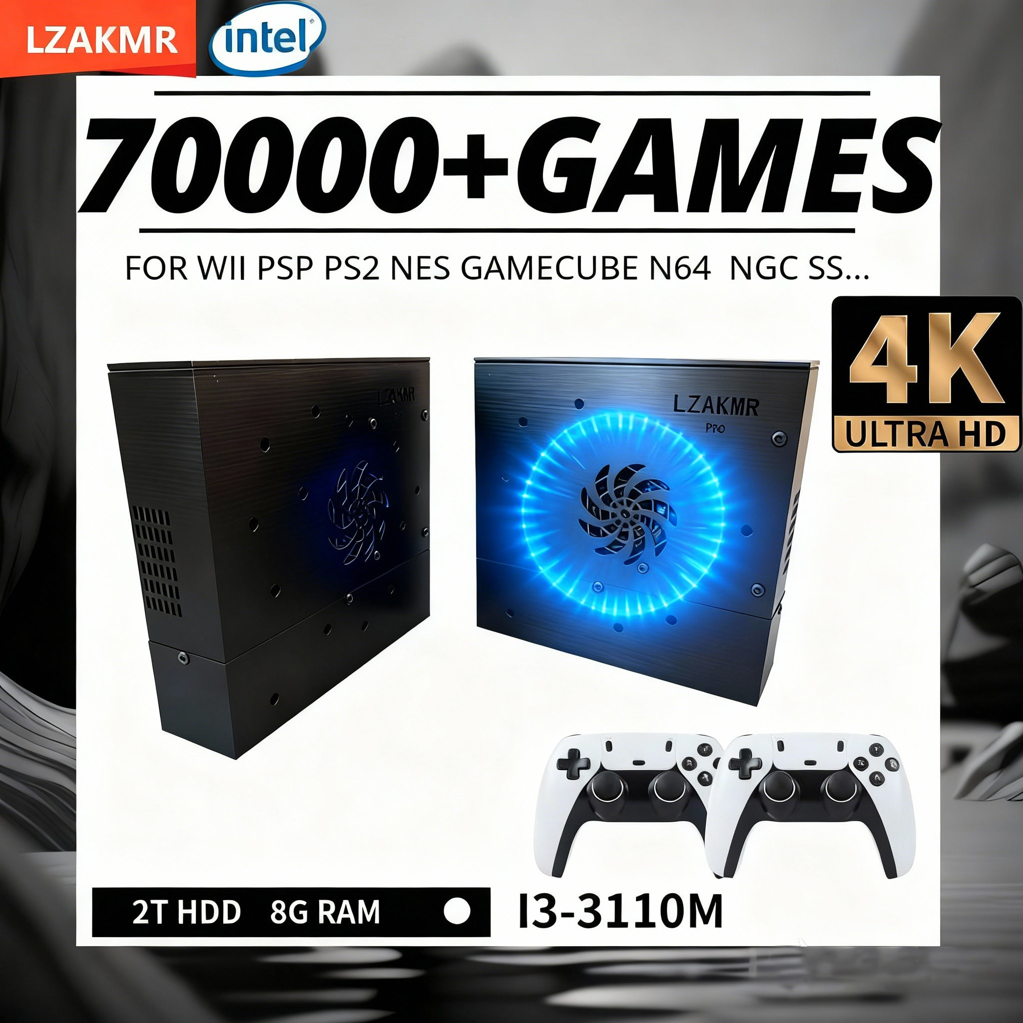 Retro Gaming On Windows - Console de jeu rétro 8G RAM