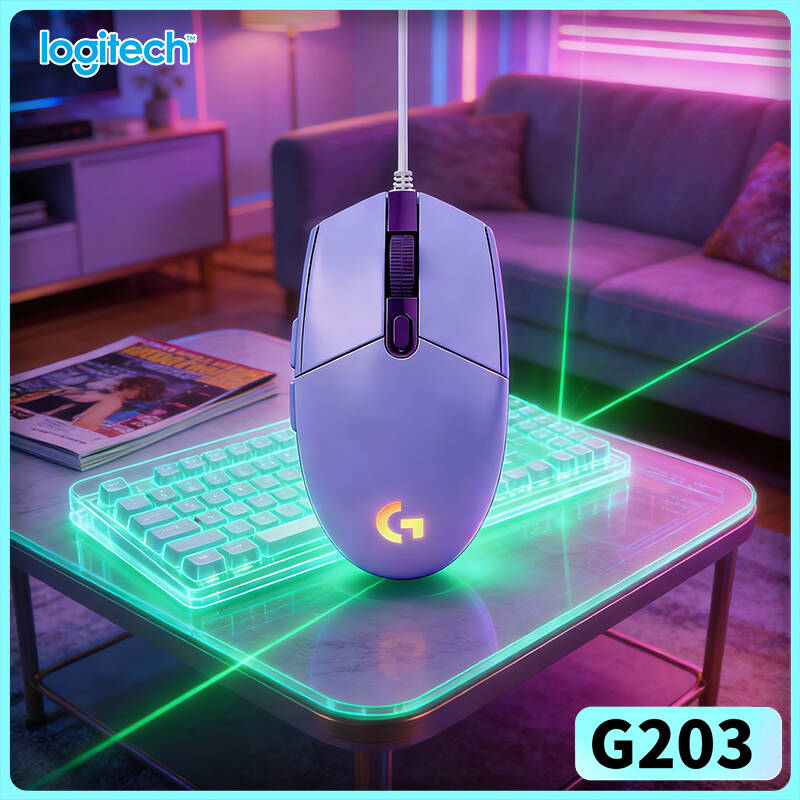 Logitech Mouse G203 - Souris de jeu filaire Logitech G203