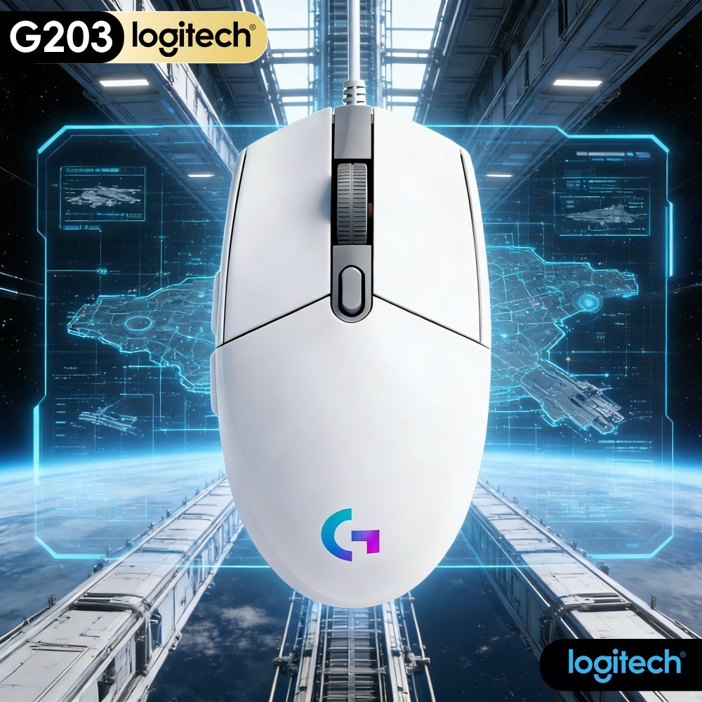 Logitech Mouse G203 - Souris de jeu filaire Logitech G203,