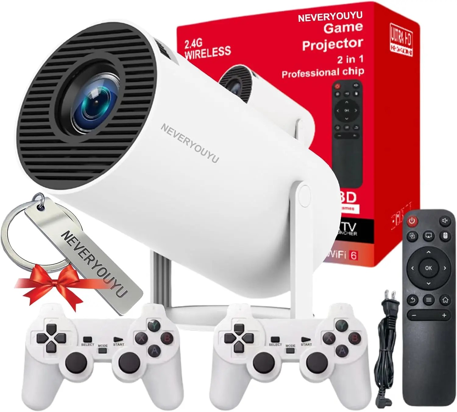 Retro Gaming And Projector - Projecteur Arcade Vision avec 36 000+