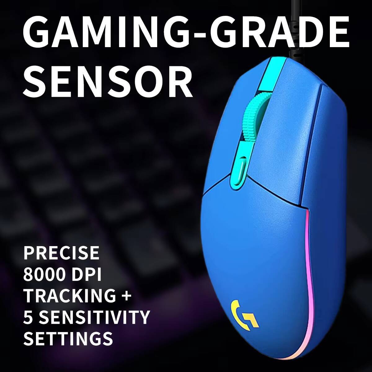 Souris de jeu Logitech G203 Pr - Logitech Mouse G203 avis et prix