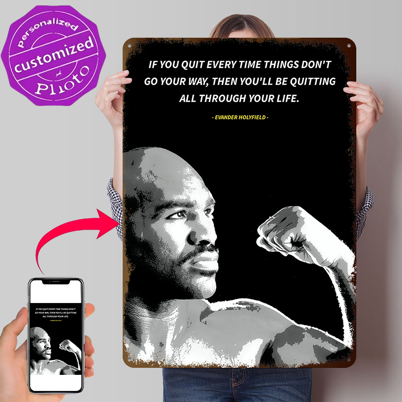 Affiche de citations d'Evander - Retro Gaming Quotes avis et prix