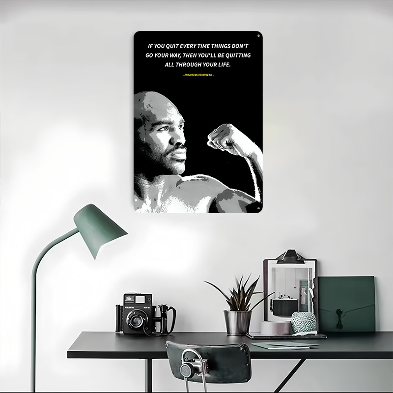 Affiche de citations d'Evander - Retro Gaming Quotes avis et prix