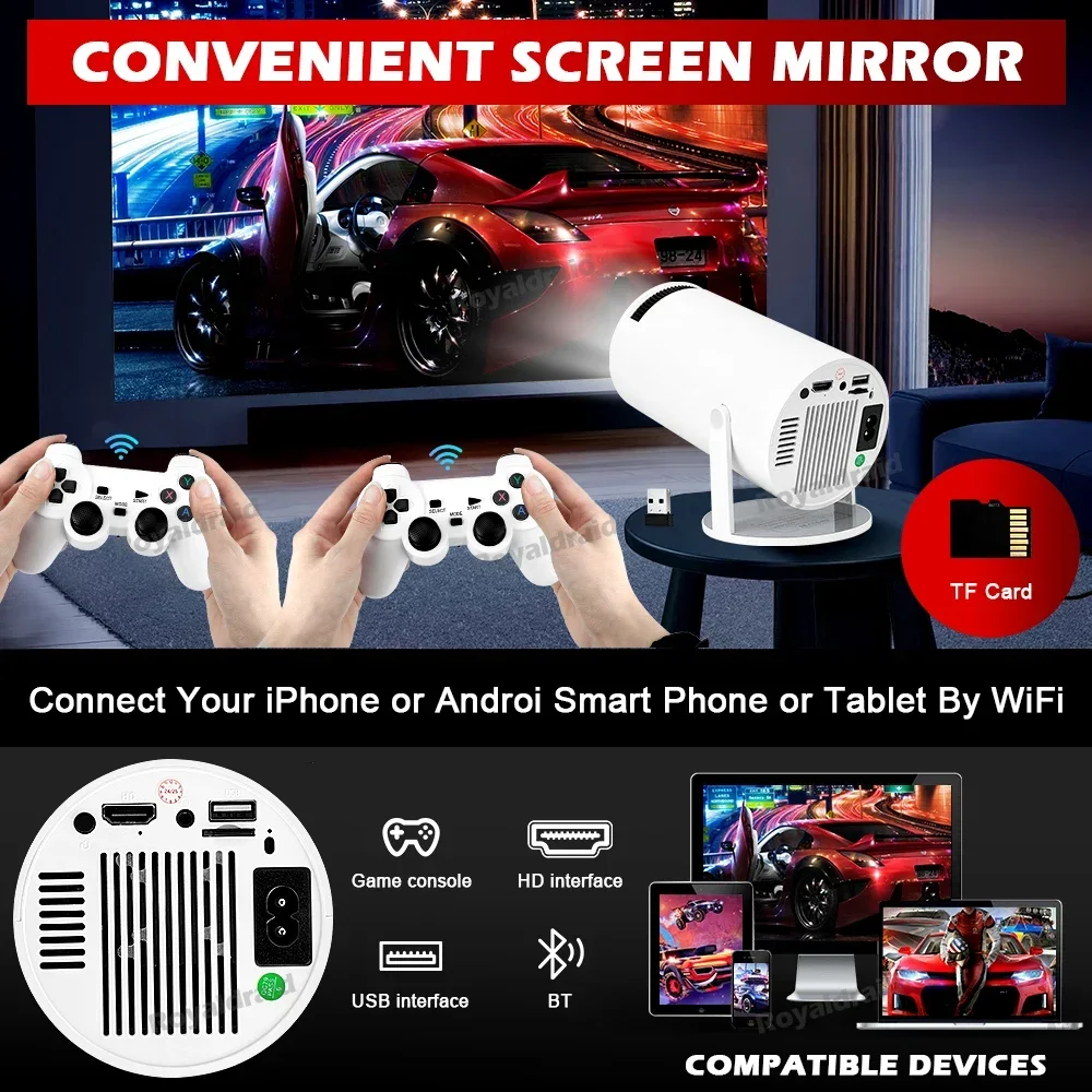 Projecteur de jeu intelligent  - Retro Gaming And Projector avis et prix