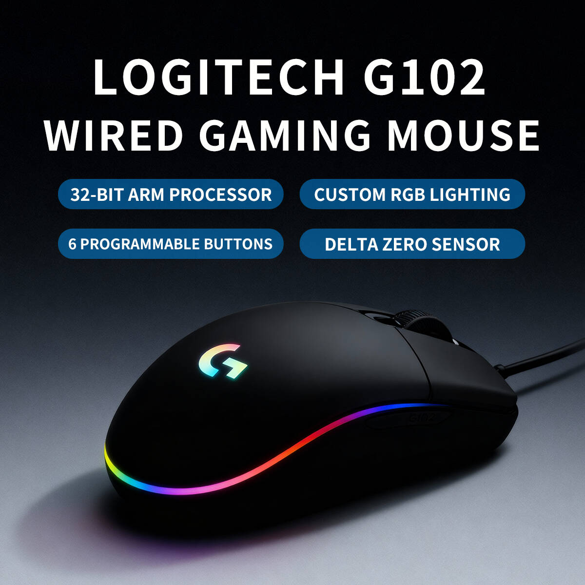Souris de jeu Logitech G203, n - Logitech Mouse G203 avis et prix