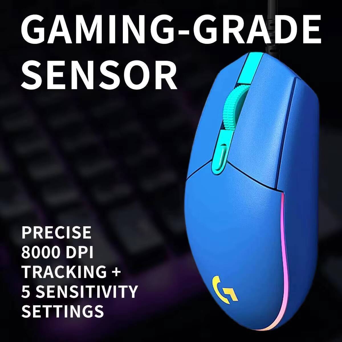 Souris filaire Logitech G203 p - Logitech Mouse G203 avis et prix