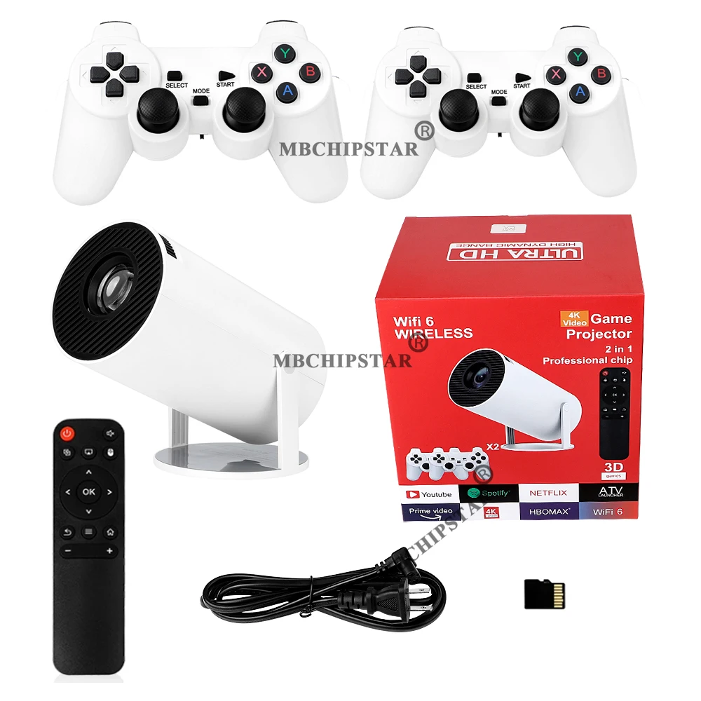 Projecteur de jeu H90PRO 4K, 1 - Retro Gaming And Projector avis et prix
