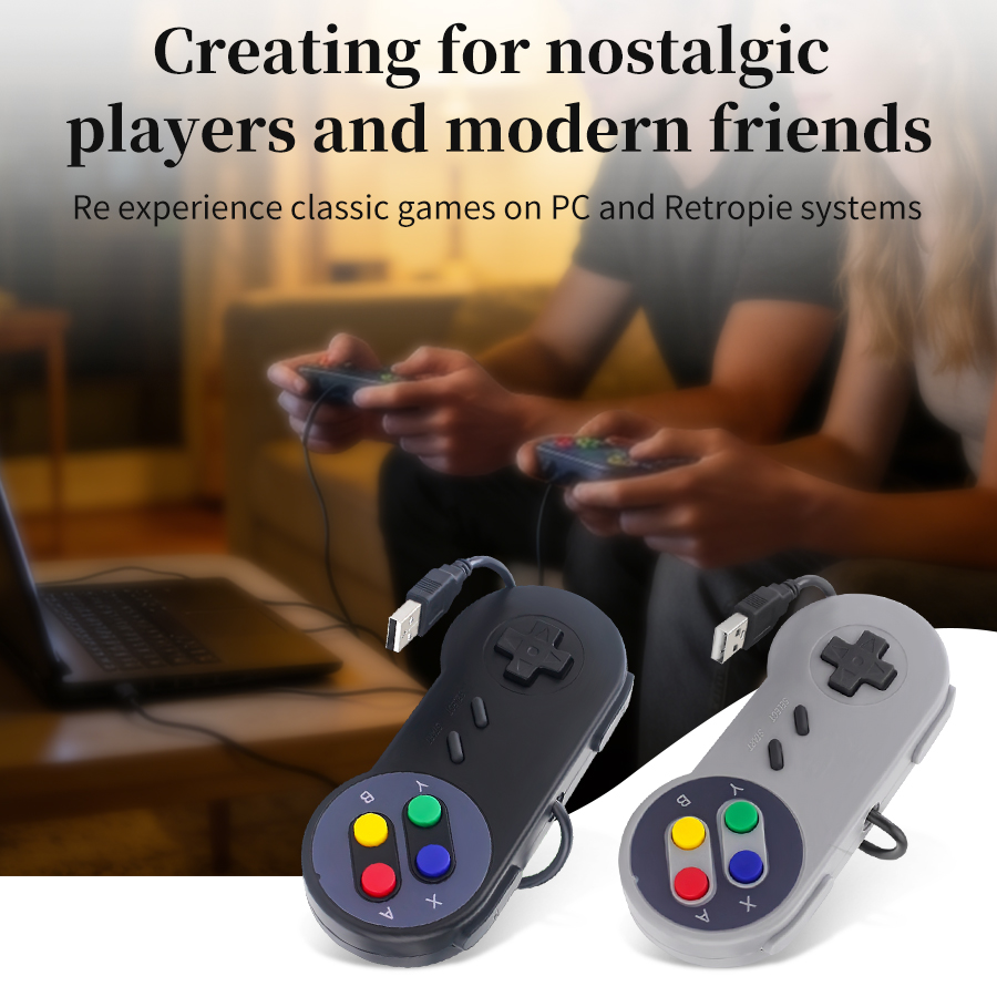 Manette de jeu USB, joystick d - Retro Gaming Usb avis et prix