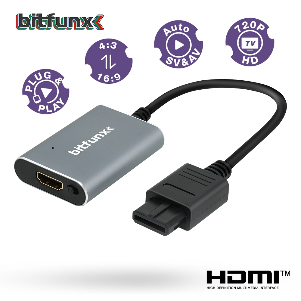 Bitfunx 720P HDMI ™   Adaptate - Retro Gaming Upscaler avis et prix