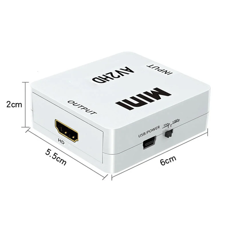 Convertisseur Mini AV vers HDM - Retro Gaming And Projector avis et prix